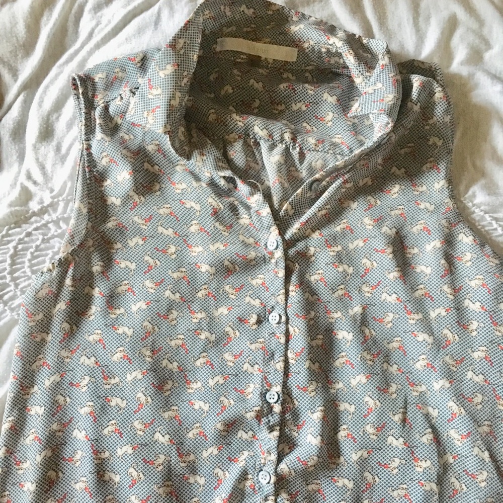 ModCloth cat blouse